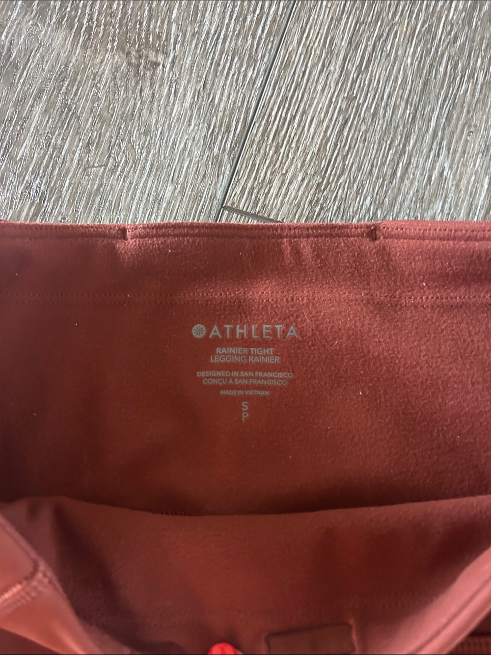 Athleta Rainier Tight Leggings in Rust - Picture 2 of 6